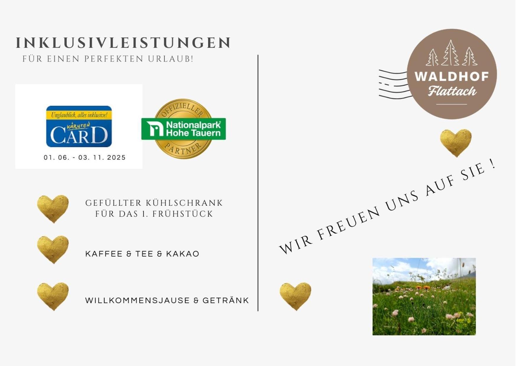 Appartement Waldhof Flattach Eksteriør bilde